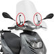 Givi Motorcycle Windshield & Windscreen Installation Kit for Piaggio Typhoon A5602A