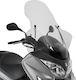 Givi Motorcycle Windshield & Windscreen Transparent Visor for Suzuki Burgman 125 / Burgman 200 2014-2021 3106DT