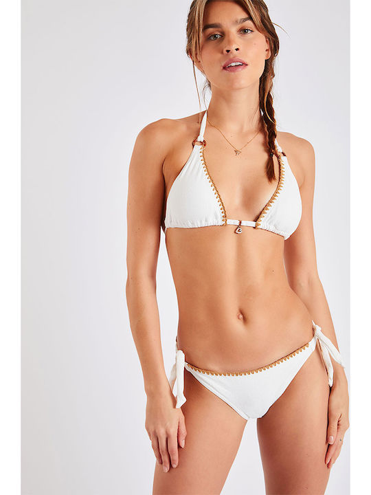 Banana Moon Dimka Santafe Bikini Slip Λευκό