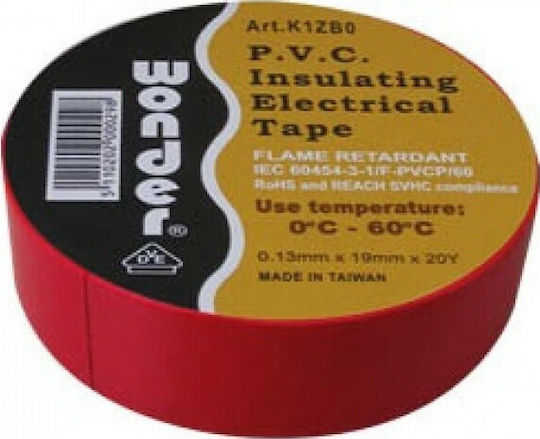 Wonder Insulation Tape PVC K1ZB0 Red Red