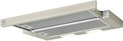 Electrolux Schiebbarer Dunstabzug 60cm Inox