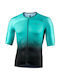 Nalini Bas Ergo Fit Short Sleeves Cycling Jersey Turquoise
