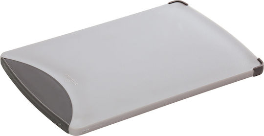 Zassenhaus Rectangular Plastic Chopping Board Gray 25x16cm