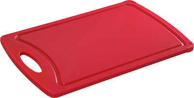 Zassenhaus Rectangular Plastic Chopping Board Red 38x25cm