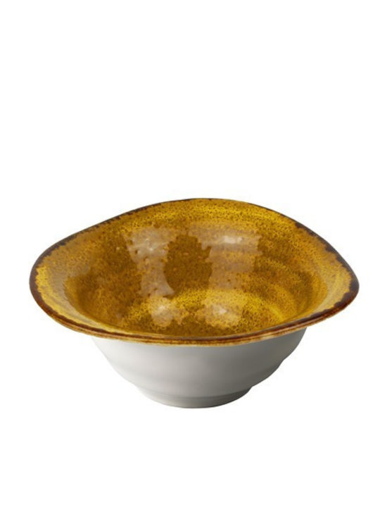 Authentic Jersey Serving Bowl Round made of Porcelain White with Diameter 17.5cm 6pcs