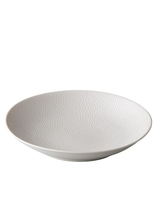Stylepoint Polar Plate Pasta made of Porcelain White with Diameter 25.5cm 6pcs