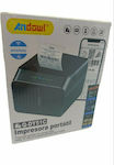 Andowl Termică Imprimantă de bonuri Portabil Bluetooth