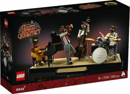 LEGO Idei Jazz Quartet Pentru 18+ Ani 1606 Bucăți