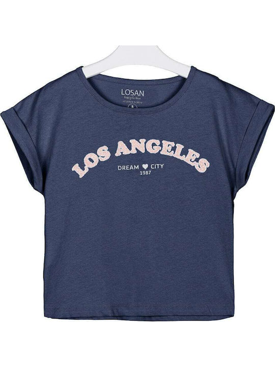 Losan Tricou Pentru Copii Albastru
