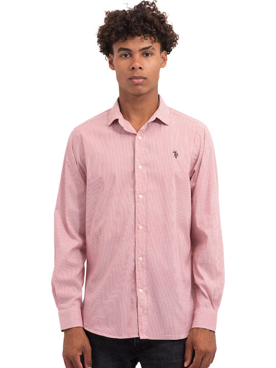 U.S. Polo Assn. Cale Langärmeliges Gestreiftes ...