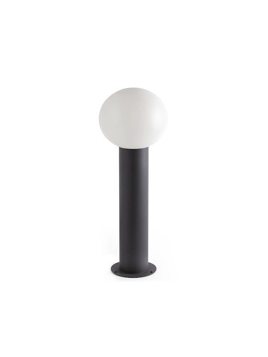 Faro Barcelona Moon Outdoor Floor Lamp Small Post 15W for E27 Socket Black