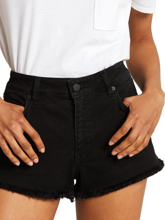 Stoney Stretch Denim Short Γυναικείο Τζιν Σορτς Μαύρο