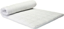 Sleepn'Life Matratzentopper Memory Halb-Doppel Memory-Schaum Mit Aloe Vera 110x190x6cm