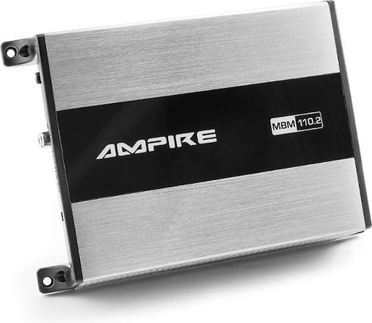 Ampire Ενισχυτής Автомобилен 2x110W RMS 2 канала