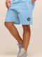 Sportliche Herrenshorts Hellblau