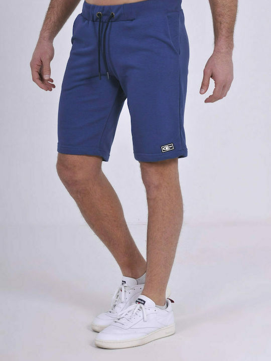 Clever Men's Athletic Shorts Navy Blue