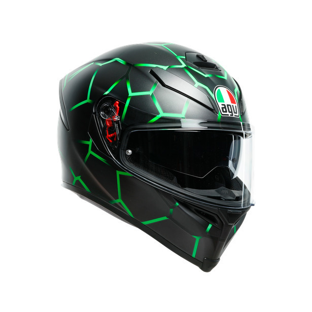 AGV K5 S Multi Vulcanum Green Κράνος Μηχανής Full Face 1390gr με