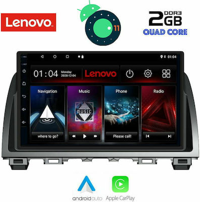 Lenovo Car-Audiosystem für Audi A7 Mazda 6 2012-2017 (Bluetooth/USB/AUX/WiFi/GPS/Apple-Carplay) mit Touchscreen 9"