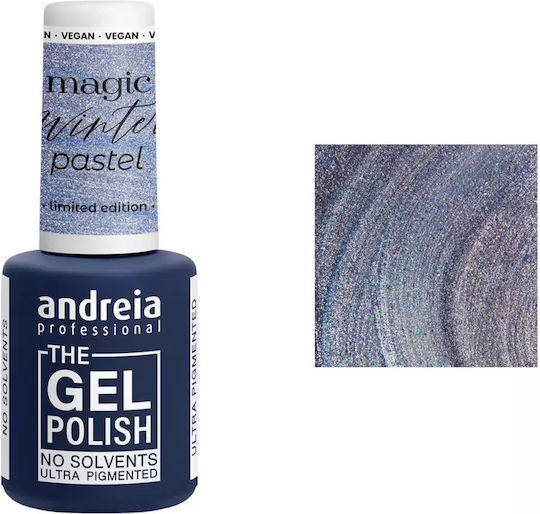 Andreia Professional Ημιμόνιμο Βερνίκι Νυχιών MG5 με Glitter 10.5ml