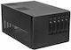 Silverstone CS351 Case for 4 Hard Drives 2.5" / 3.5" SATA III with Connection USB 3.0 Type-C