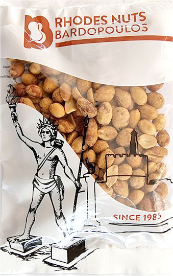 Rhodes Nuts Bardopoulos Φιστίκια Αράπικα Ψημένα Αποφλοιωμένα με Αλάτι 100gr