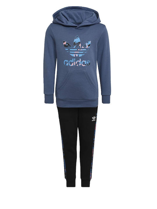 adidas Kids Sweatpants Set Blue