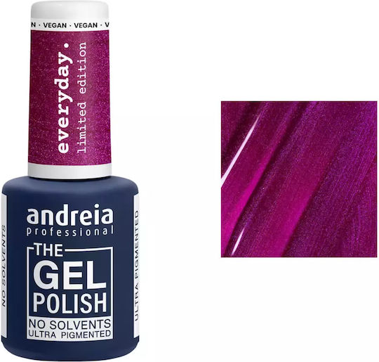 Andreia Professional Everyday Ημιμόνιμο Βερνίκι Νυχιών ED5 με Glitter 10.5ml