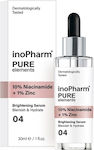 Inopharm Brightening Face Serum 10% Niacimide + 1% Zinc Suitable for All Skin Types 30ml