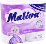 Zebra Toilet Paper Maliva Romance 4x4 Roll 3-Ply