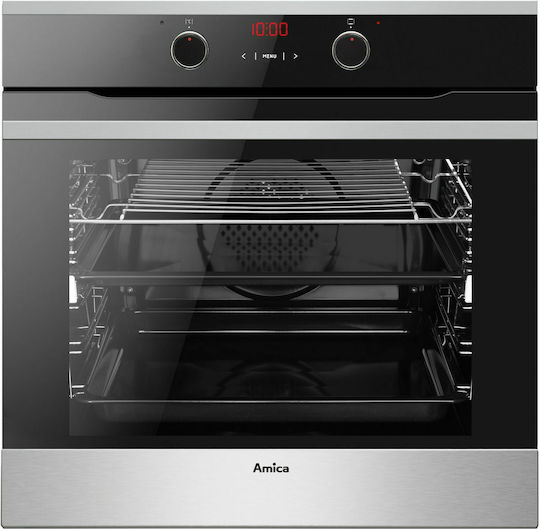 Amica ED375171X F-type Φούρνος άνω Πάγκου 77lt Π59.5εκ. Inox