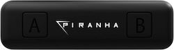 Piranha Audio Adapter Converter for Switch In Black Colour