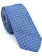 Legend Accessories Herren Krawatte Seide Gedruckt in Hellblau Farbe