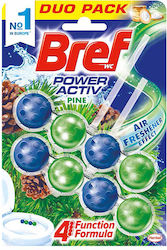 Bref Power Activ Block Λεκάνης με Άρωμα Πεύκο 50gr