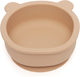 Petit Monkey Baby Food Bowl Bear made of Silico...