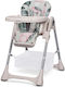 Lionelo Zanna Foldable Baby Highchair With Adjustable Height Pink Bubblegum