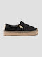 Replay Women's Leather Espadrilles Black GWF22 003.C0026S-003
