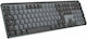 Logitech MX Mechanical Clicky Ασύρματο Bluetooth Πληκτρολόγιο Αγγλικό US
