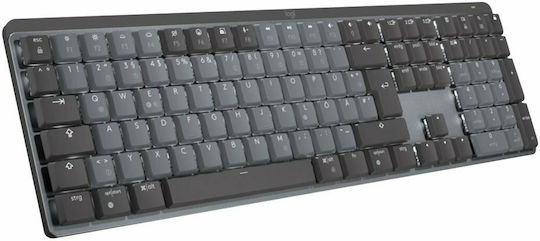 Logitech MX Mechanical Clicky Ασύρματο Bluetooth Πληκτρολόγιο Αγγλικό US
