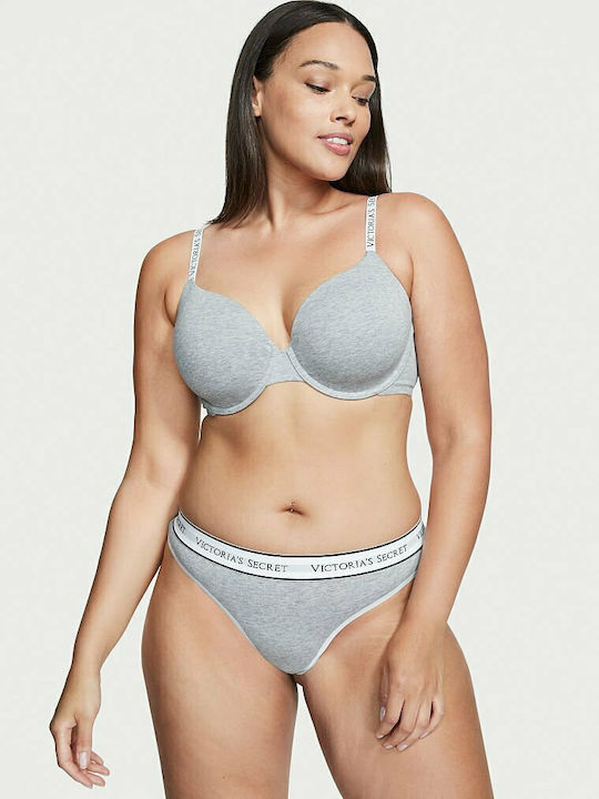 Victoria's Secret Дамско Слип Сив