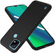 Tech-Protect Back Cover Σιλικόνης Μαύρο (Realme C21Y / C25Y)