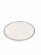 Oriana Ferelli Plate Soup made of Porcelain White with Diameter 23cm