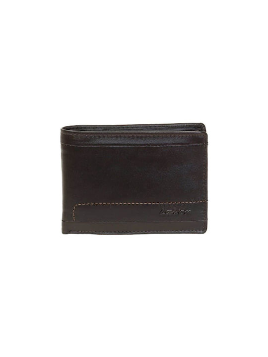 Lavor Men's Leather Wallet Brown