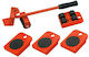 Möbelaufzug for Load Weight up to 150kg in Orange Color