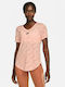 Nike Feminin Sport Tricou Dri-Fit Roz