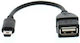 Well Converter Mini USB Male To USB-A Female 1 Piece 16826