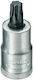 Balchement Bit-Stecknuss mit Torx-Bit und Antriebsvierkant 1/2'' Größe T20 1Stück