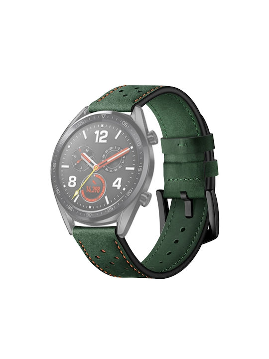 Λουράκι Δερμάτινο Πράσινο (Amazfit Stratos 2s/3)