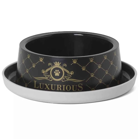 Moderna Luxurious Πλαστικό Μπολ Φαγητού & Νερού για Σκύλο & Γάτα 735ml 20x20x6.4εκ.