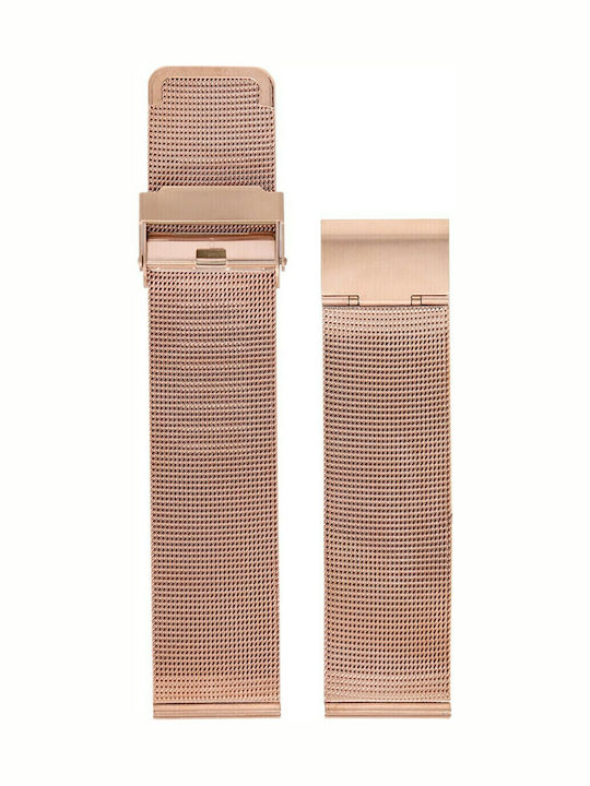 Vitopoulos Metallic-Armband Rose Gold 20mm