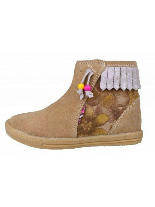 ALEGRIA CAMEL BOOTS GIRLS 4165-1